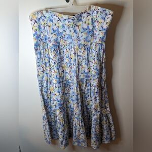 Chaps Floral Maxi Skirt